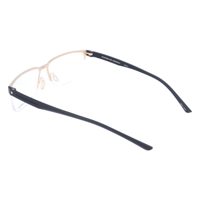 国内正規品】ポルシェデザイン メガネフレーム スクエア型 伊達メガネ