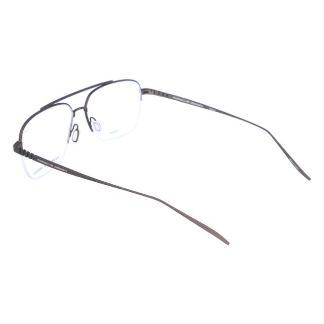 国内正規品】ポルシェデザイン メガネフレーム スクエア型 伊達メガネ