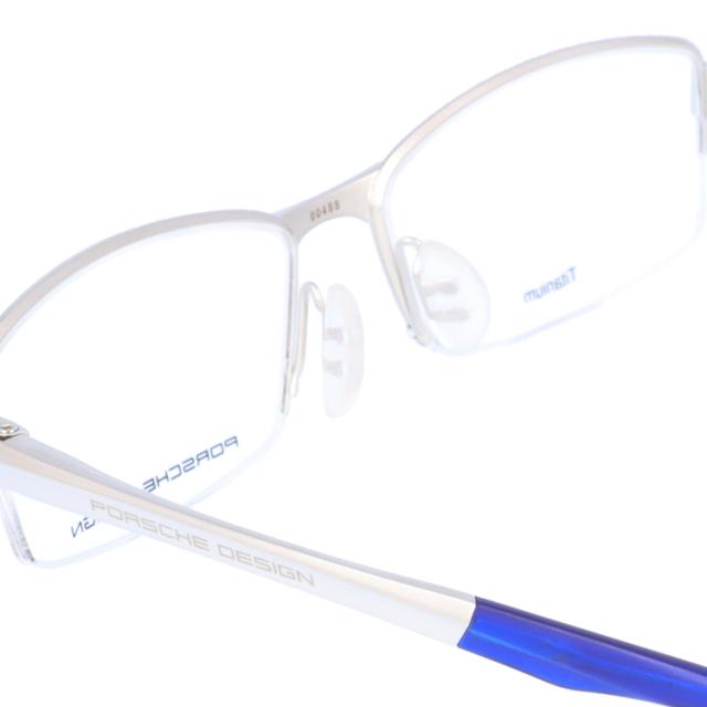 国内正規品】ポルシェデザイン メガネフレーム スクエア型 伊達メガネ