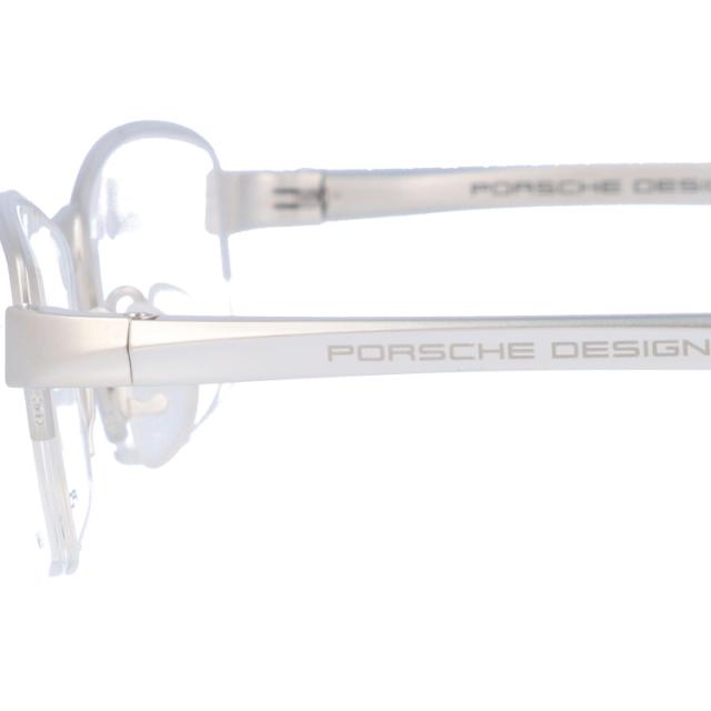 国内正規品】ポルシェデザイン メガネフレーム スクエア型 伊達メガネ