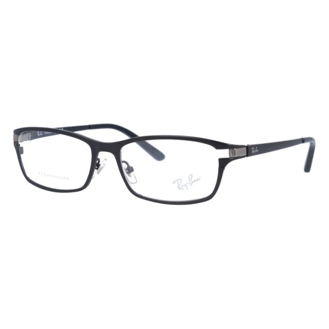【海外正規品】レイバン メガネフレーム 伊達メガネ Ray-Ban 眼鏡 RX8727D 1074 54 （RB8727D） ブラック メンズ レディース ダテメガネ 紫外線対策 プレゼント_1