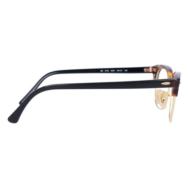 【海外正規品】レイバン メガネフレーム 伊達メガネ Ray-Ban 眼鏡 RX5154 5494 49 （RB5154） CLUBMASTER クラブマスター トータス/ゴールド/ブラック メンズ レディース_4