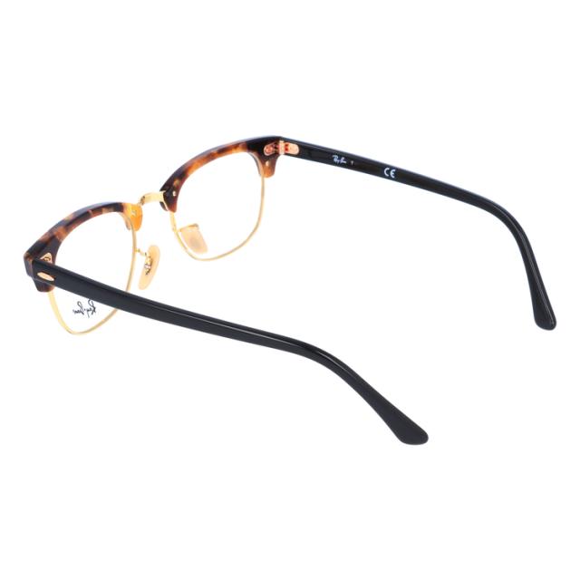 【海外正規品】レイバン メガネフレーム 伊達メガネ Ray-Ban 眼鏡 RX5154 5494 49 （RB5154） CLUBMASTER クラブマスター トータス/ゴールド/ブラック メンズ レディース_5