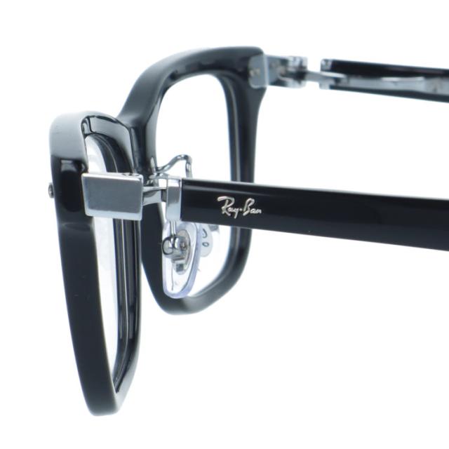 レイバン メガネフレーム 伊達メガネ アジアンフィット Ray-Ban RX5426D 8286 54 ウェリントン 黒縁 ローブリッジ ユニセックス メンズ レディース 国内正規品_7