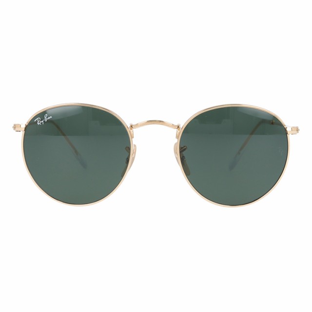 レイバン ラウンドメタル サングラス 丸 RayBan RB3447 001 50 ROUND