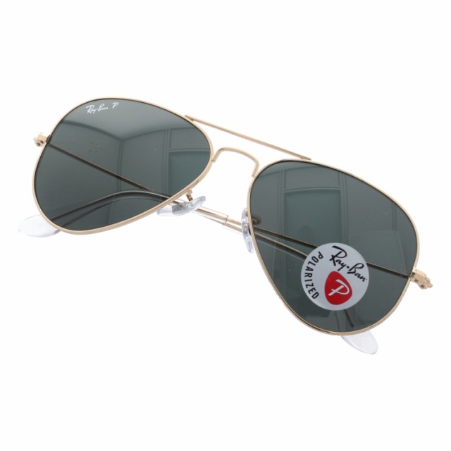 レイバン サングラス アビエーター 偏光 Ray-Ban AVIATOR LARGE METAL