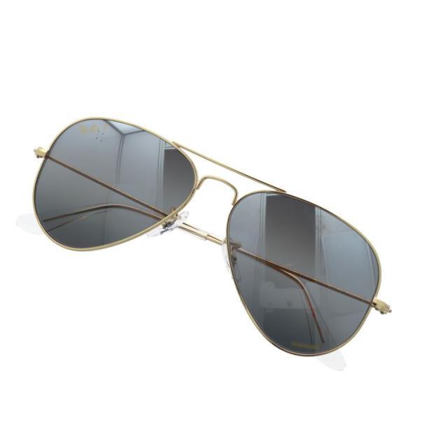 【海外正規品】レイバン サングラス Ray-Ban AVIATOR LARGE METAL RB3025 9196G3 55サイズ アビエーターラージメタル 偏光サングラス ミラーレンズ ティアドロップ ユニセックス メンズ レディース_9