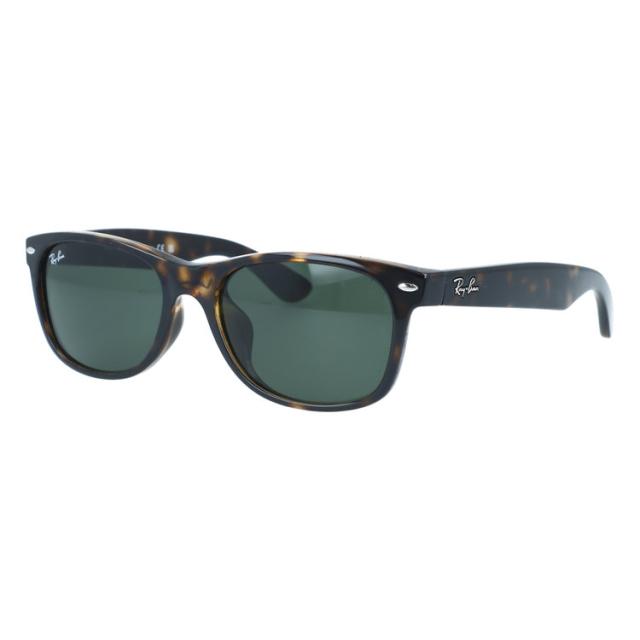 訳あり・店先見せびらかす品 レイバン 黒眼鏡 ニューウェイファーラー アジアン相応う Ray-Ban NEW WAYFARER RB2132F 902L 55 真四角 男女兼用 国内定まり品
