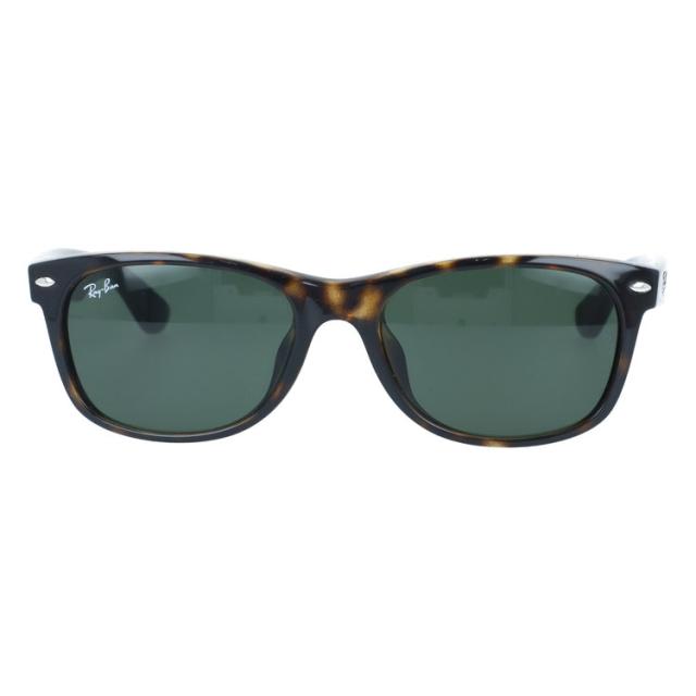 訳あり・店先見せびらかす品 レイバン 黒眼鏡 ニューウェイファーラー アジアン相応う Ray-Ban NEW WAYFARER RB2132F 902L 55 真四角 男女兼用 国内定まり品