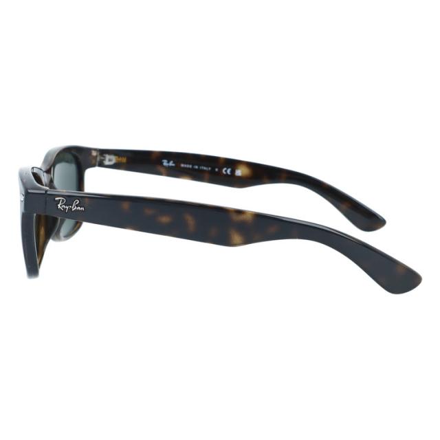 訳あり・店先見せびらかす品 レイバン 黒眼鏡 ニューウェイファーラー アジアン相応う Ray-Ban NEW WAYFARER RB2132F 902L 55 真四角 男女兼用 国内定まり品