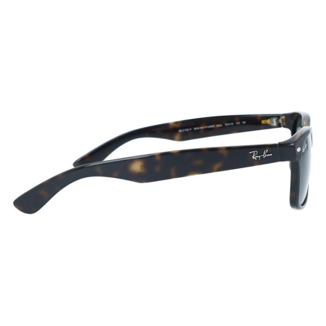 訳あり・店先見せびらかす品 レイバン 黒眼鏡 ニューウェイファーラー アジアン相応う Ray-Ban NEW WAYFARER RB2132F 902L 55 真四角 男女兼用 国内定まり品