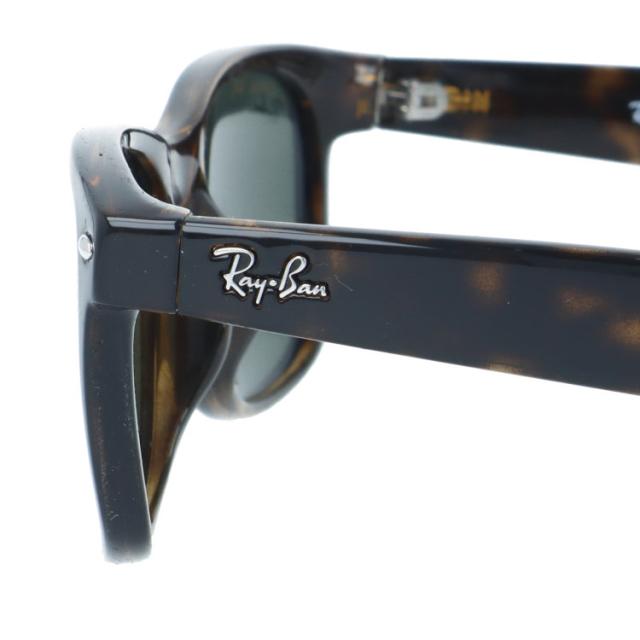 訳あり・店先見せびらかす品 レイバン 黒眼鏡 ニューウェイファーラー アジアン相応う Ray-Ban NEW WAYFARER RB2132F 902L 55 真四角 男女兼用 国内定まり品