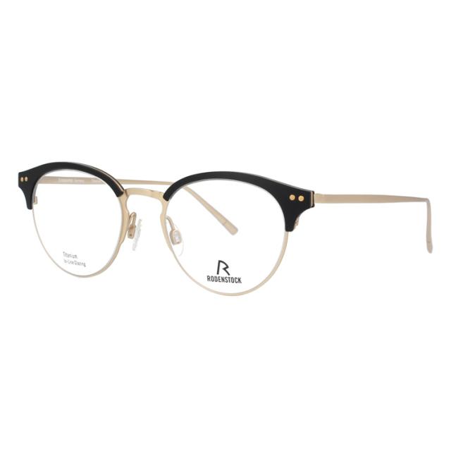 【国内正規品】ローデンストック メガネフレーム ボストン型 伊達メガネ RODENSTOCK R7080-B 46/48サイズ メンズ レディース ハイブランド 国内正規品】ローデンストック メガネフレーム ボストン型 伊達メガネ