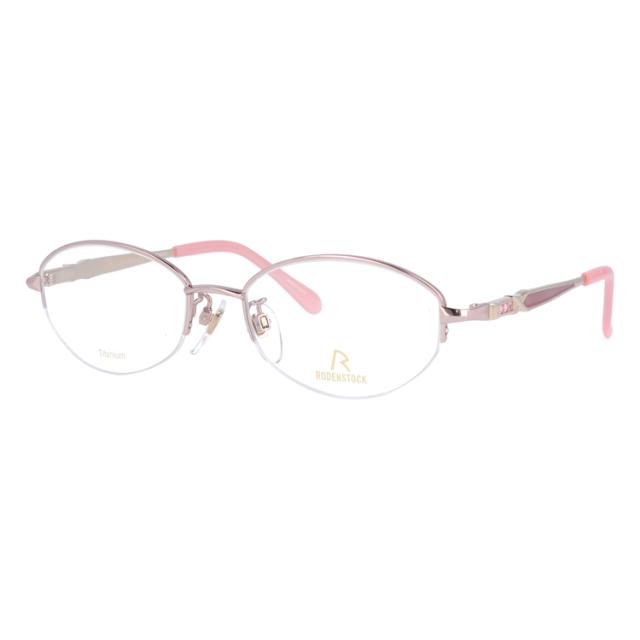 【国内正規品】ローデンストック メガネフレーム RODENSTOCK EXCLUSIV R0181-B 50/52/54サイズ エクスクルーシブ 伊達メガネ オーバル おしゃれメガネ ブランド レディース ラインストーン_1