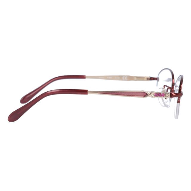 【国内正規品】ローデンストック メガネフレーム RODENSTOCK EXCLUSIV R0181-C 50/52/54サイズ エクスクルーシブ 伊達メガネ オーバル おしゃれメガネ ブランド レディース ラインストーン_4