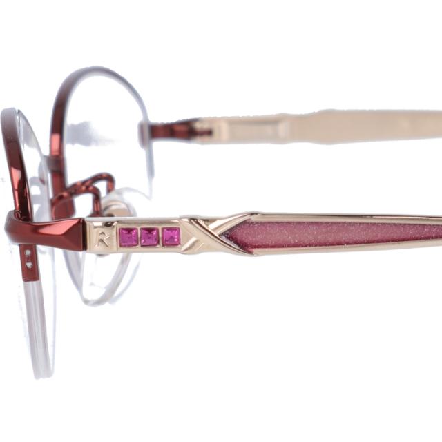 【国内正規品】ローデンストック メガネフレーム RODENSTOCK EXCLUSIV R0181-C 50/52/54サイズ エクスクルーシブ 伊達メガネ オーバル おしゃれメガネ ブランド レディース ラインストーン_7