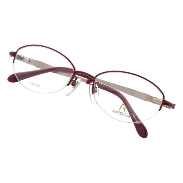 【国内正規品】ローデンストック メガネフレーム RODENSTOCK EXCLUSIV R0181-C 50/52/54サイズ エクスクルーシブ 伊達メガネ オーバル おしゃれメガネ ブランド レディース ラインストーン_9