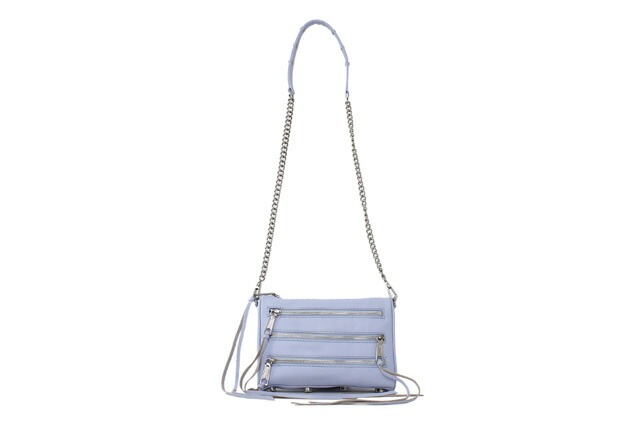 【訳あり】レベッカミンコフ ショルダーバッグ/クラッチバッグ/ハンドバッグ REBECCAMINKOFF HS15EFCX02 417 ソフトブルー IRIDESCENT SHADOW MINI5ZIP 3WAYバッグ Rebecca Minkoff レディース 革 プレゼント_3