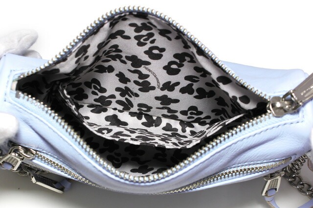 【訳あり】レベッカミンコフ ショルダーバッグ/クラッチバッグ/ハンドバッグ REBECCAMINKOFF HS15EFCX02 417 ソフトブルー IRIDESCENT SHADOW MINI5ZIP 3WAYバッグ Rebecca Minkoff レディース 革 プレゼント_7
