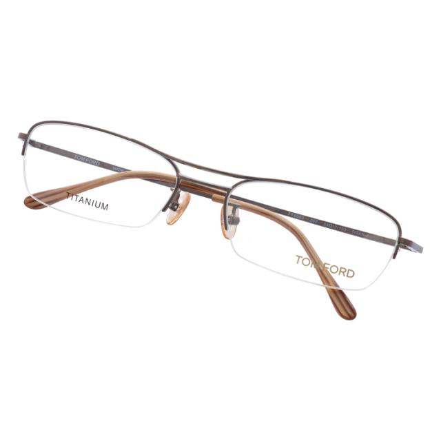 トムフォード メガネフレーム スクエア型 伊達メガネ TOM FORD FT5063 247 54サイズ （TF5063 247 54） ユニセックス メンズ レディース おしゃれメガネ トムフォード メガネフレーム スクエア型 伊達メガネ TOM FORD FT5063