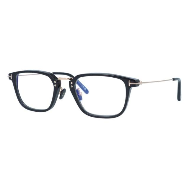 トムフォード メガネフレーム 伊達メガネ アジアンフィット TOM FORD FT5862-D-B 001 52 スクエア ユニセックス メンズ レディース_1
