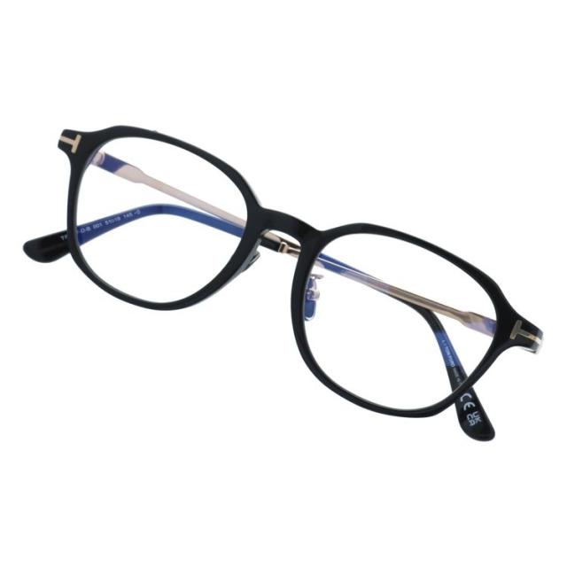 トムフォード メガネフレーム 伊達メガネ アジアンフィット 調整可能ノーズパッド クリングス TOM FORD FT5927-D-B 001 51 （TF5927DB 001 51） クラウンパント_9