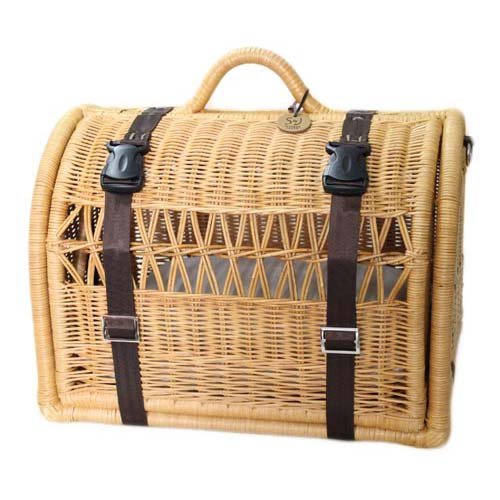 ラタンキャリーベッド 2WAY キャラメル(1個)[ペットのお散歩用品・おしゃれ]の通販は