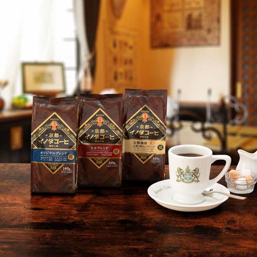京都イノダコーヒ オリジナルブレンド 豆(140g)[レギュラーコーヒー]の
