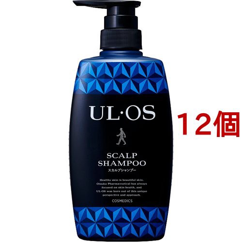 ウルオス(UL・OS／ウル・オス) 薬用スカルプシャンプー(500ml*12個セット)[フケ・かゆみ・スカルプケアシャンプー]