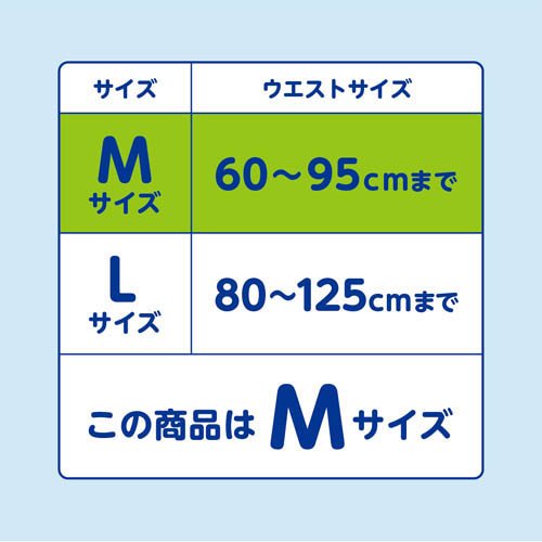 アテント 夜1枚安心パンツ M 男女共用 パッドなしでずっと快適(14枚入*6袋セット)[大人紙おむつ パンツ]_2