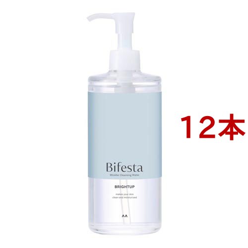 ビフェスタ ミセラークレンジングウォーター ブライトアップ(400ml*12本セット)[クレンジング その他]