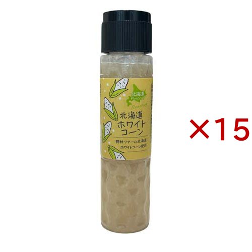 北海道ドレッシングホワイトコーン(180ml×15セット)[ドレッシング] 7,661円