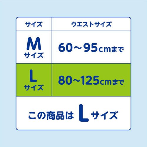 アテント 夜1枚安心パンツ L 男女共用 パッドなしでずっと快適(12枚入*6袋セット)[大人紙おむつ パンツ]_2