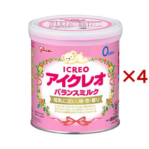 アイクレオ バランスミルク 小缶(320g×4缶)[ミルク 新生児]の通販はau 