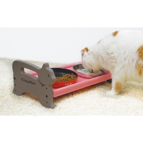 洗える 外せる キャットダイニング(3セット)[ペットの雑貨・ケアグッズ]_1