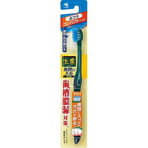 生葉 歯間に入るブラシ コンパクト ふつう(72本セット)[歯ブラシ]_2