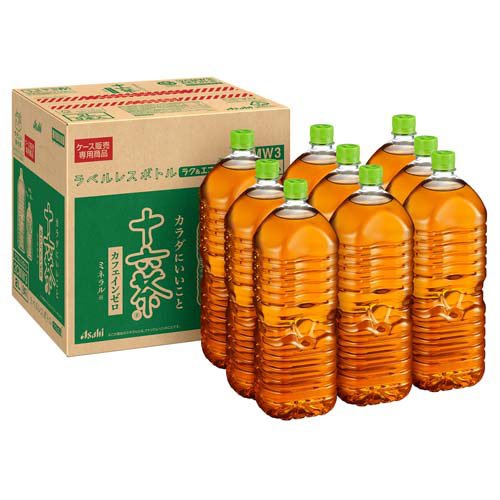 アサヒ 十六茶 ラベルレス ペットボトル(2L×9本入)[ブレンド茶]の通販