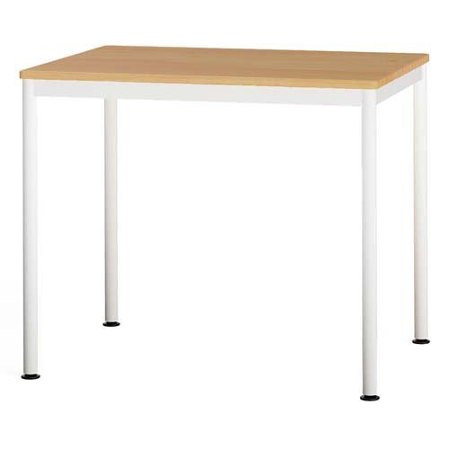 フラットテーブル 80×60cm FDF-8060KMW(1個)[テーブル(インテリア・収納・寝具)]