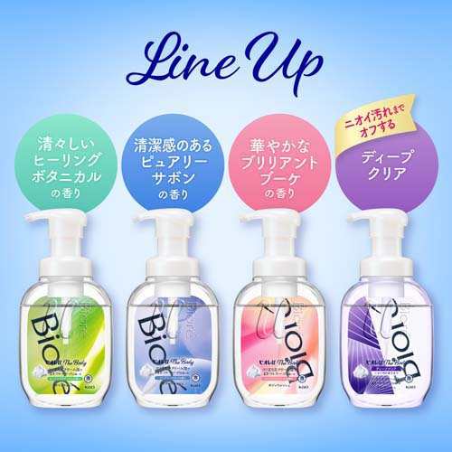 ビオレu ザ ボディ 泡タイプ ピュアリーサボンの香り つめかえ用(440ml ...