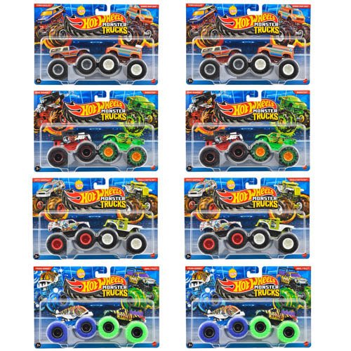 ホットウィール モンスタートラック 1：64 Ast ミニカーBOX 986S-FYJ64(1セット)[ベビー玩具・赤ちゃんおもちゃ その他]