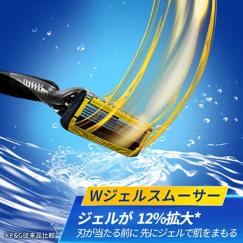 ジレット プロシールド 電動 本体+替刃6コ(1セット*2箱セット
