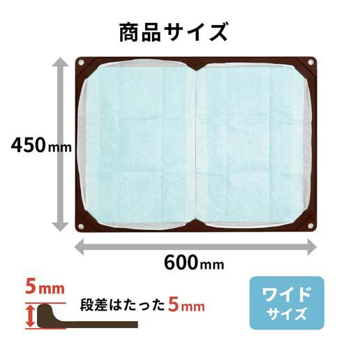 ワンコトイレマット ワイド(18セット)[ペットシーツ・犬のトイレ用品]_1