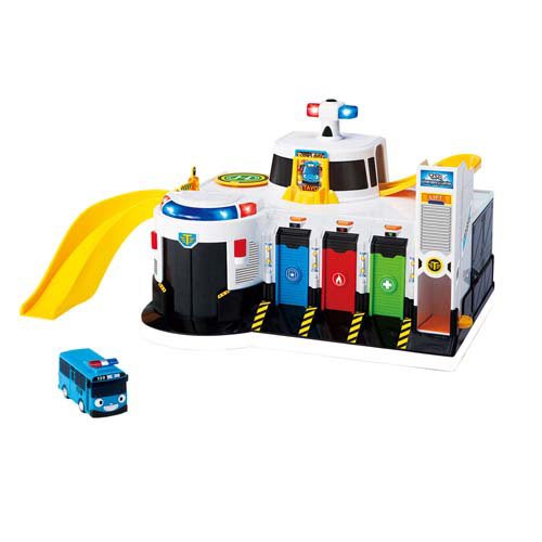 ちびっこバス タヨ 緊急出動センタープレイセット(1セット)[ベビー玩具・赤ちゃんおもちゃ その他]