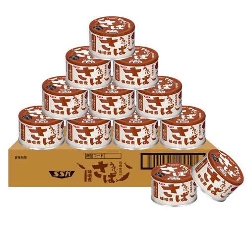 SSK うまい！さば味噌煮(12缶入×2セット(1缶150g))[缶詰類その他]