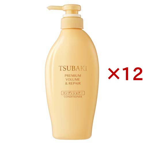 TSUBAKI プレミアム ボリューム＆リペア コンディショナー(450mL×12セット)[リンス・コンディショナー その他]