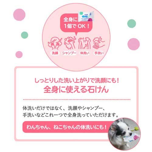 シャボン玉 浴用(3個入×40セット)[石鹸]_4