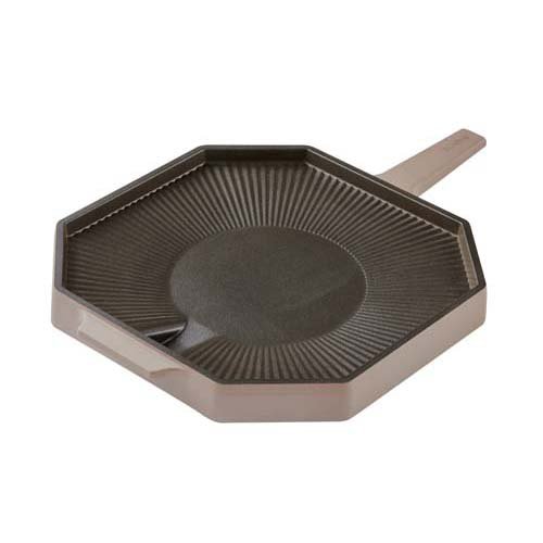 Dr.HOWS ガス火専用 ガスコンロ向け パレット グリルパン 28cm ディープベージュ(1個)[フライパン]の通販は 8,085円