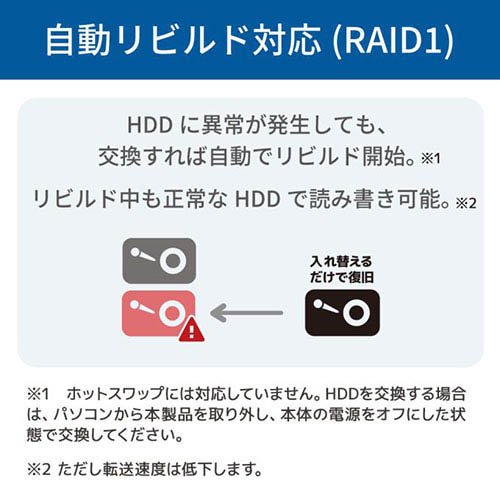 ラトックシステム USB 10Gbps RAIDケース 3.5インチHDD2台用 RS-EC32