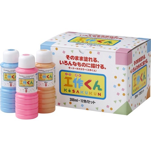 ターナー 工作くん 12色 KC30012C(1セット)[接着剤・補修用品]の通販は