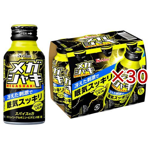 メガシャキ(6本入×5セット(1本100ml))[健康ドリンク]